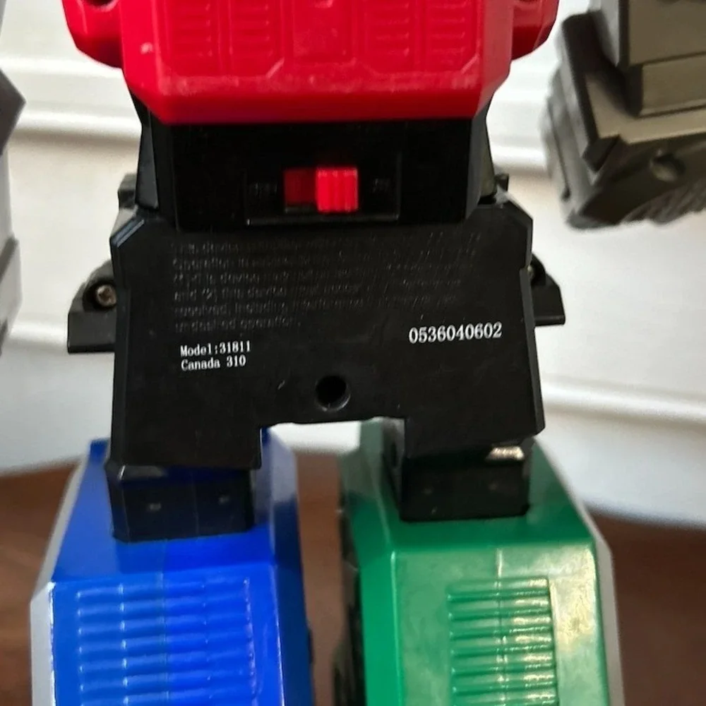 Power Rangers Samurai Megazord Action Figure Model 31811 Red Blue Green 12 Inch